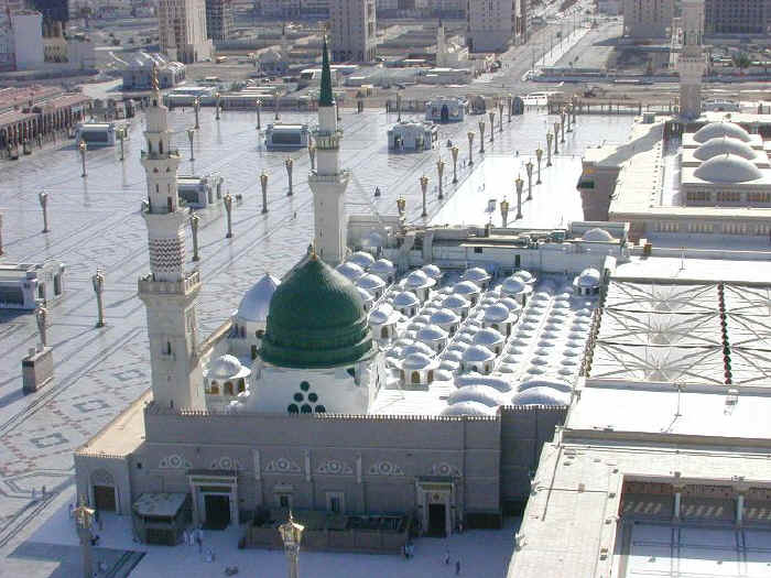 masjid e nabi sallallaho allaihi wassallam madina one